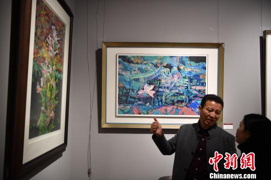 云南藝術家徐浡君個展昆明開幕作品曾在多國展出